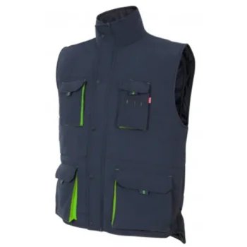 gilet-de-travail-matelasse-multipoches-bicolore-Algérie-2 Gilet de Travail de sécurité PRO Algérie