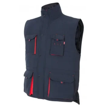 gilet-de-travail-matelasse-multipoches-bicolore-Algérie-4 Gilet de Travail de sécurité PRO Algérie