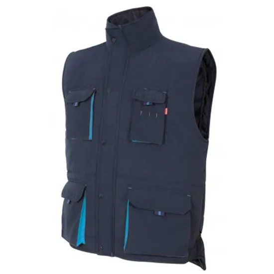 gilet-de-travail-matelasse-multipoches-bicolore-Algérie-5 Gilet de Travail de sécurité PRO Algérie