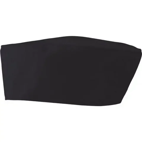 calot-de-cuisine-plat-noir