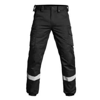 pantalon de sécurite-noir avec-bande