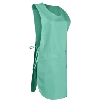 Tablier chasuble de travail vert médical