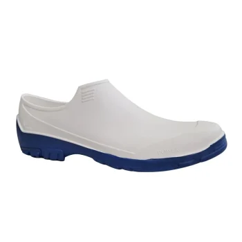 Sabot de travail Blanc PVC
