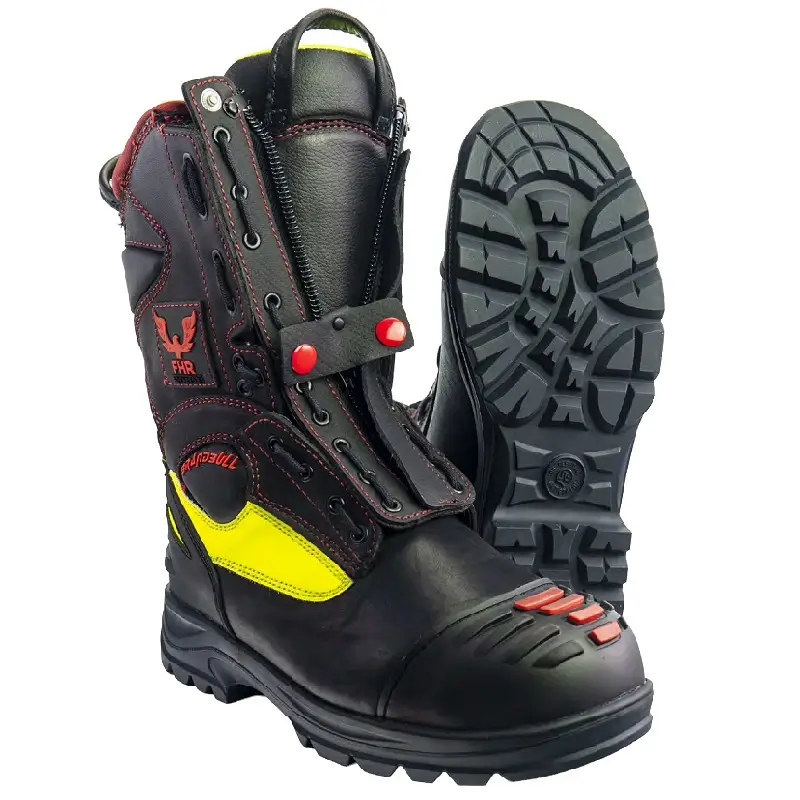 Botte-pompier-FHR005-FHR006-1 Botte-pompier-FHR005-FHR006 NEO anti-feu