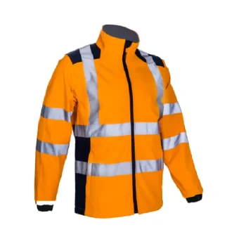Veste haute-visibilite orange 5kpa16 kanpa face